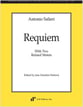 Requiem with Two Related Motets Study Scores sheet music cover
